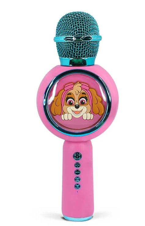 Skye Karaoke PopSing Mikrofon med LED Paw Patrol