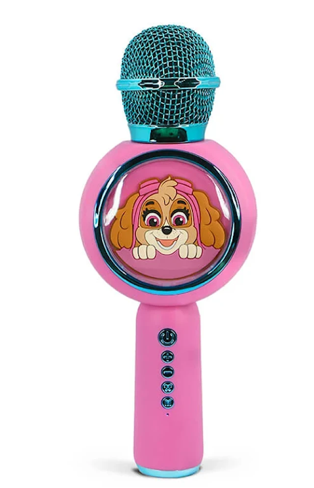 Skye Karaoke PopSing Mikrofon med LED Paw Patrol