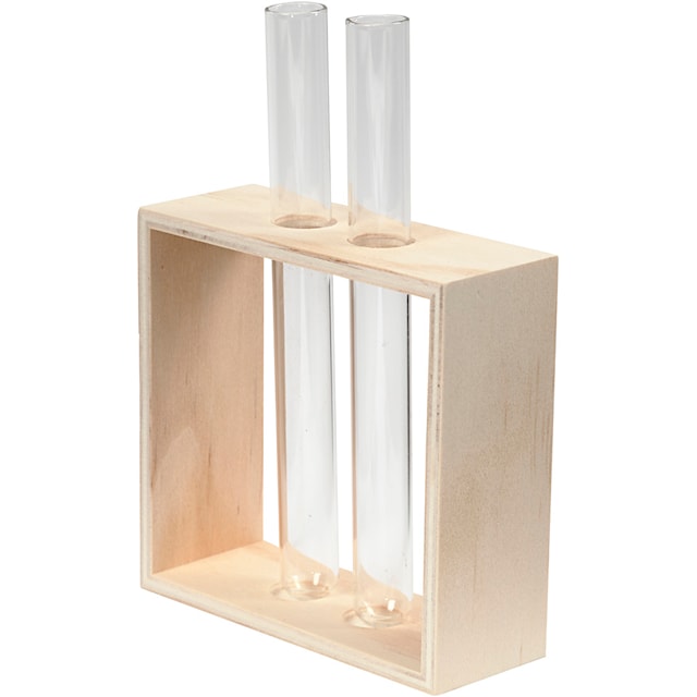 Produktbilde 3 for Testrørholder, H: 10+15 cm, D: 4 cm, B: 10,5 cm, 1 stk.