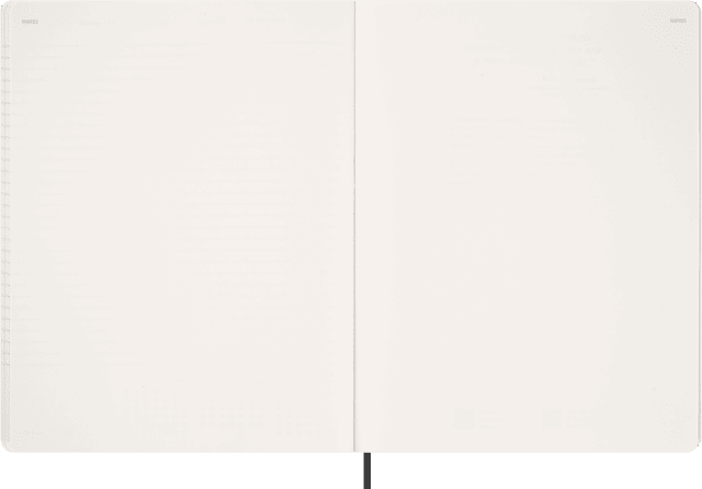 Tuotekuva 3 - Kalenteri 2026 Essential Planner Weekly Vertical XXL Musta Moleskine