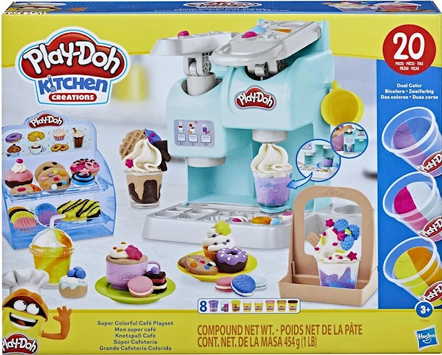Super Colorful Cafe -leikkisetti, Play-Doh