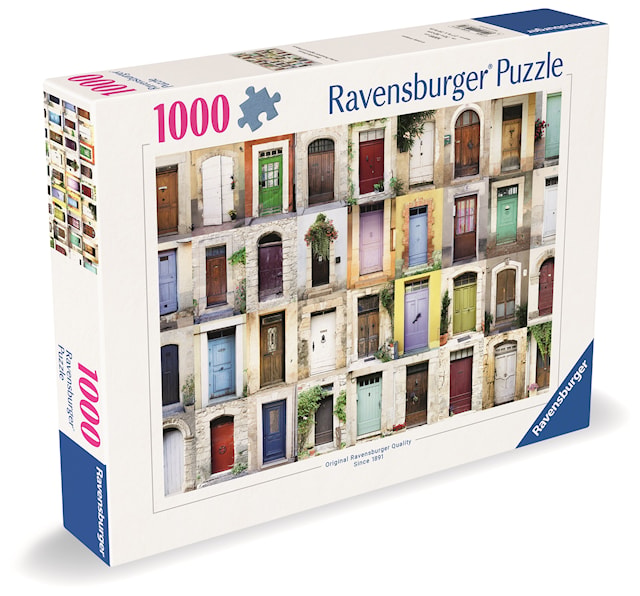 Produktbild 3 för Beautiful Doors In Provence Pussel 1000 Bitar, Ravensburger