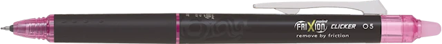 FriXion Point Clicker 0.5 - Rollerball-kynä geelimusteella - Pinkki - Kapea kärki Pilot