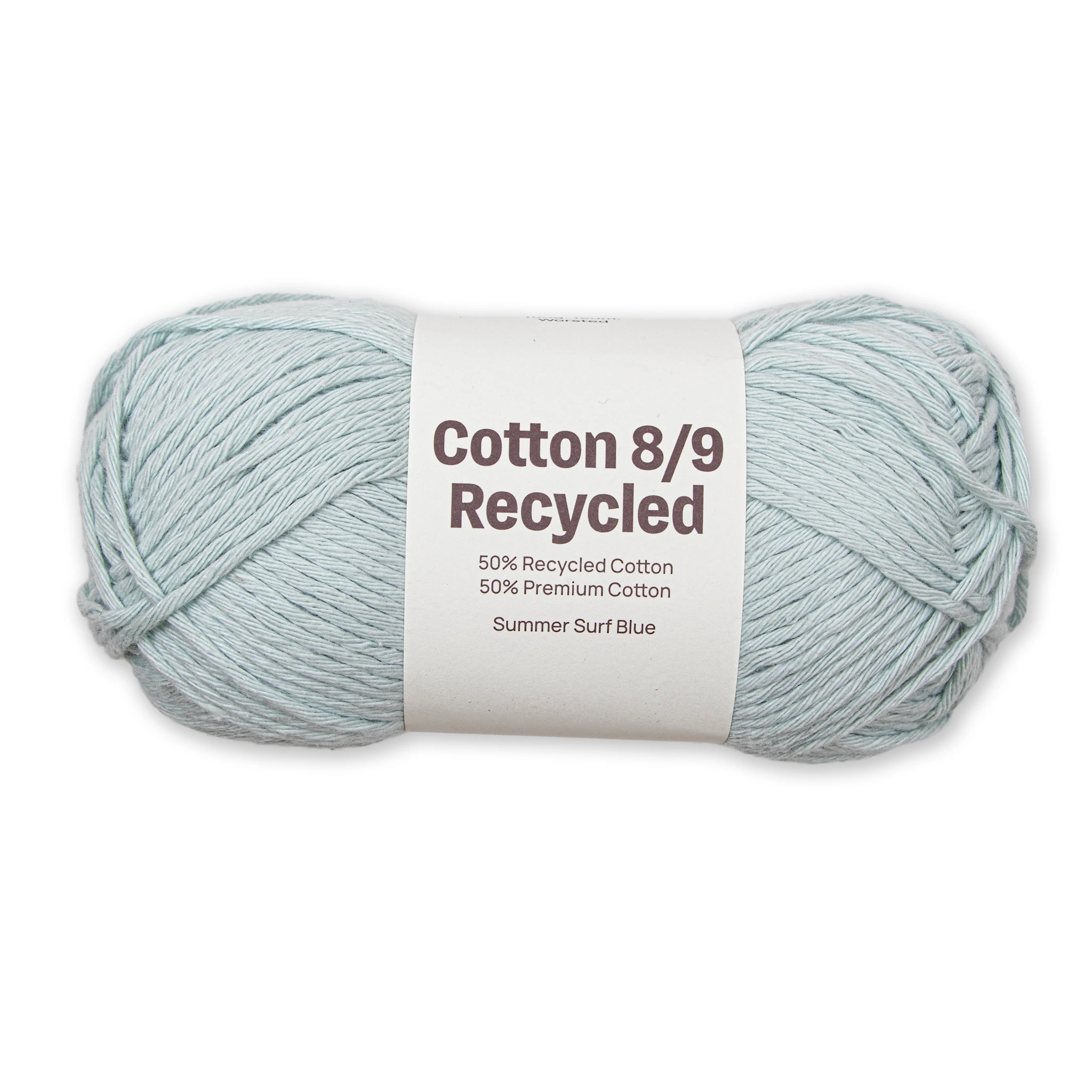 Produktbild för Cotton 8/9 Garn 100 g Summer Surf A132 Adlibris