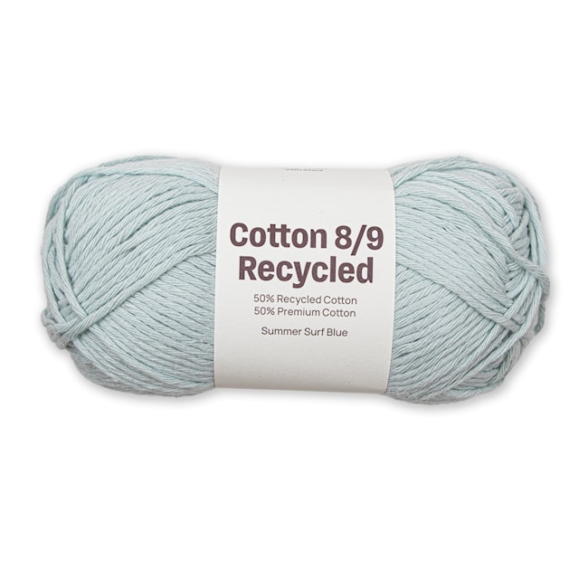 Cotton 8/9 Garn 100 g Summer Surf A132 Adlibris