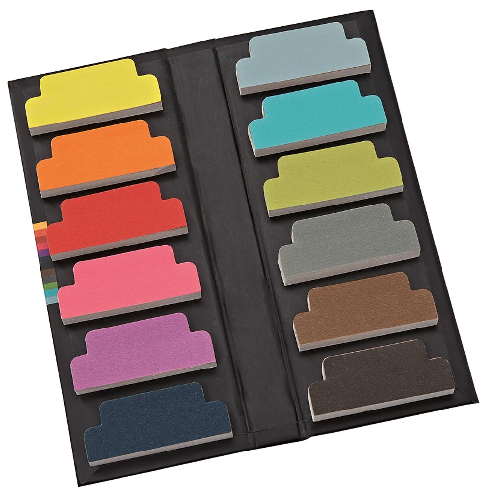 Indexflikar i papper 50x20 mm 480 st Semikolon