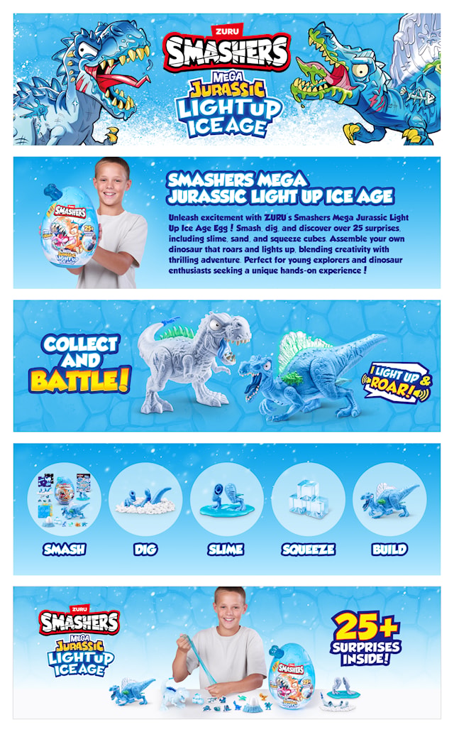 Produktbild 6 för Mega Ice Age Samshers