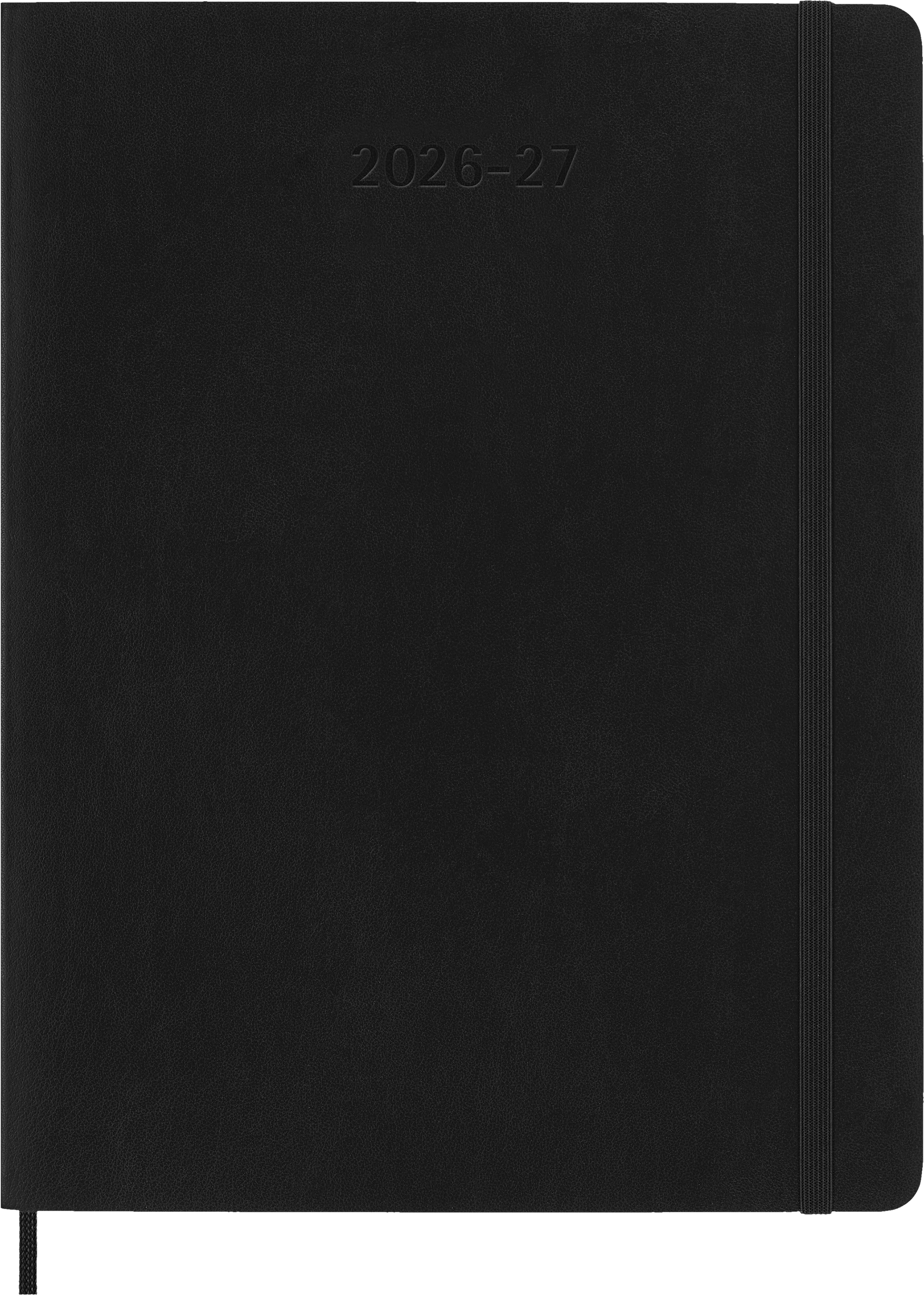 Produktbild för Classic Soft 18M 26/27 Week Note XL Svart Moleskine