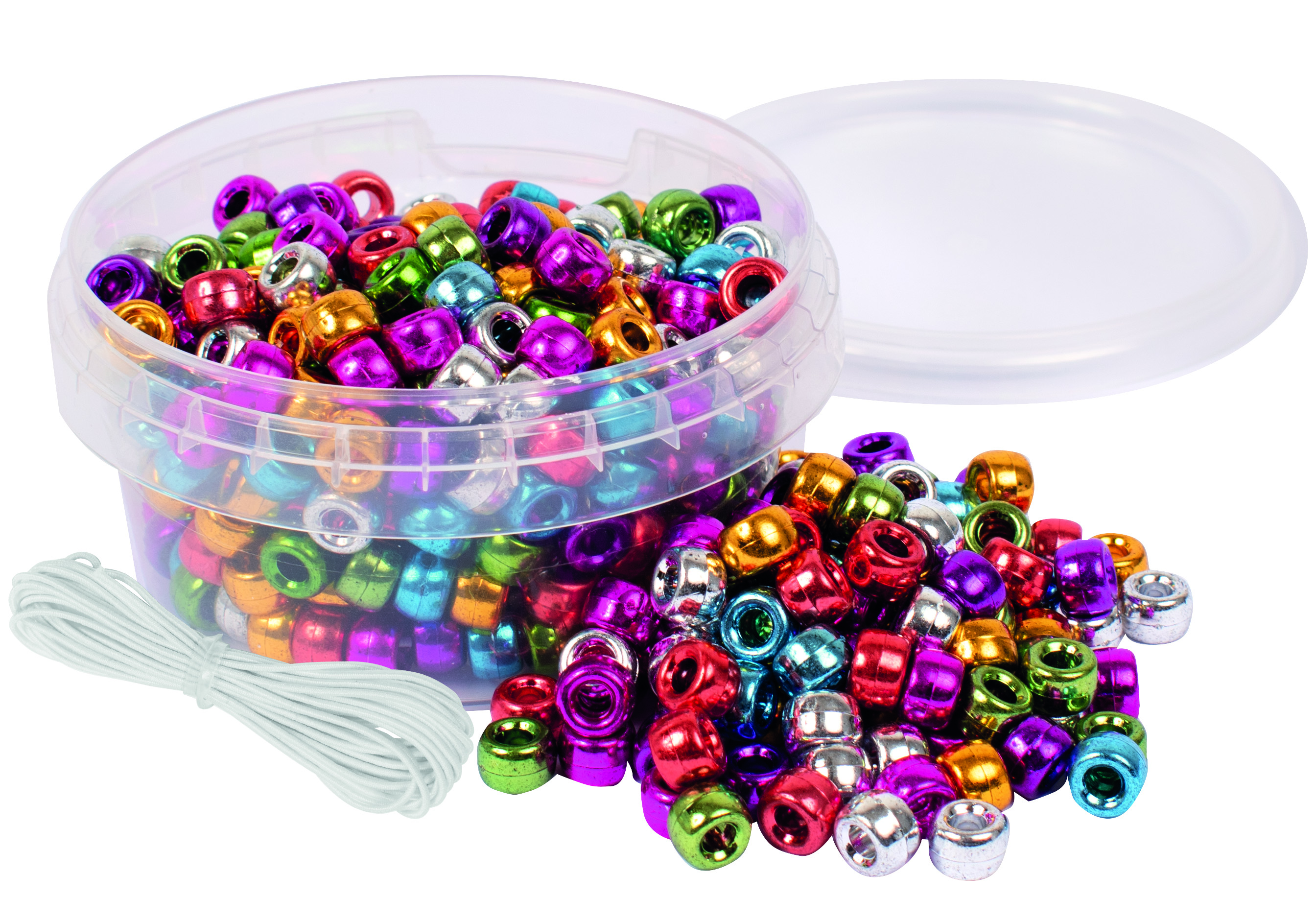 Pärlor I Burk, Pony Metall 300 st Playbox