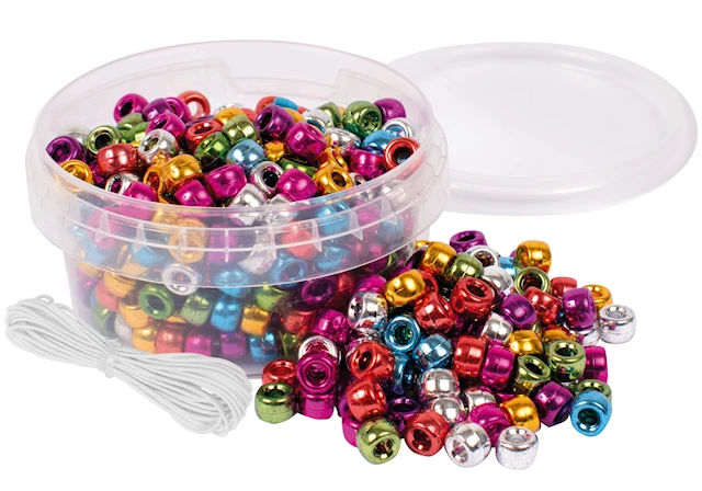 Pärlor I Burk, Pony Metall 300 st Playbox