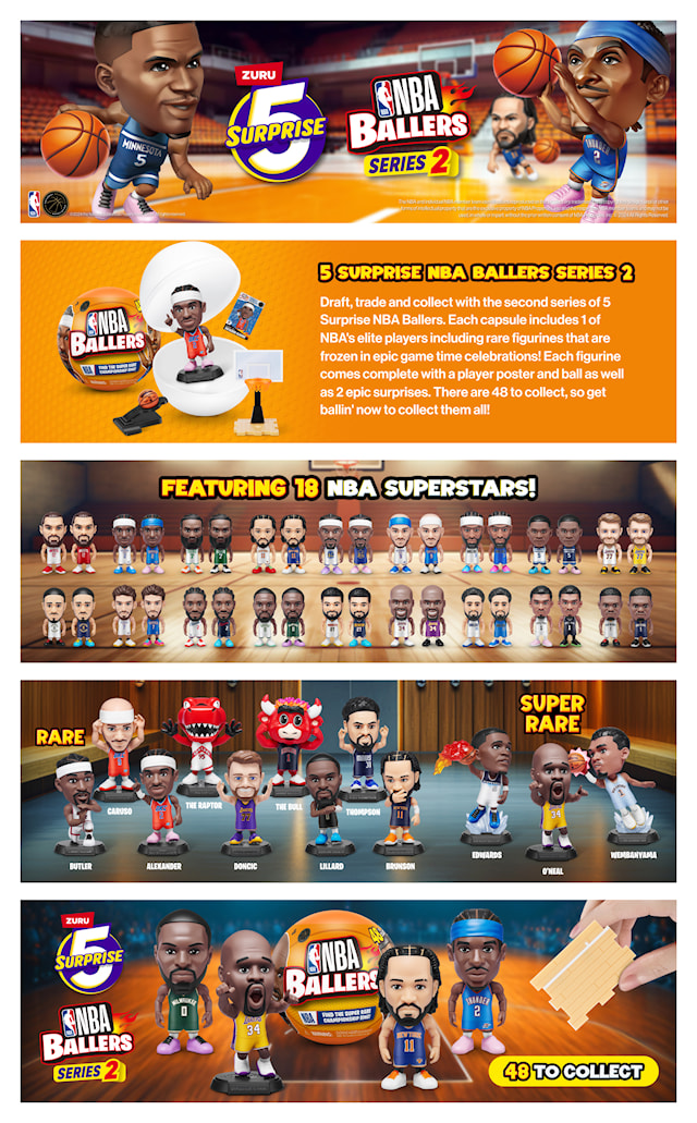 Produktbild 6 för NBA Ballers 5 Surprise