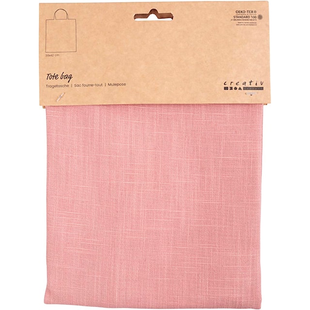 Produktbilde 2 for Mulepose, str. 38x42 cm, 185 g, rosa, 1 stk./ 1 pk.