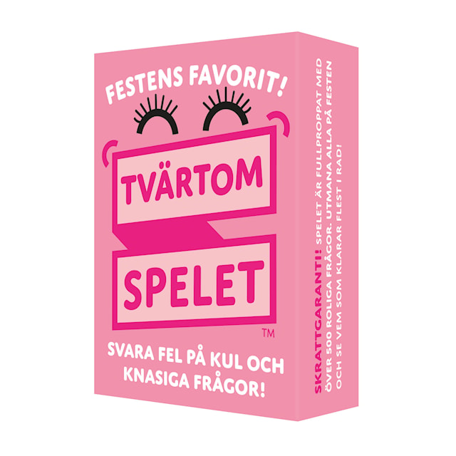 Produktbild 2 för Tvärtomspelet - FEST (SE)