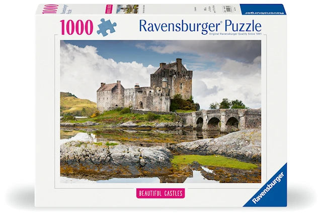 Beautiful Castles Scotland Pussel 1000 bitar, Ravensburger