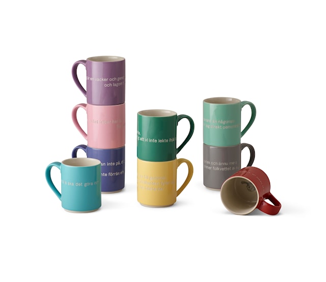 Produktbilde 5 for Kopp Det är ingen ordning Astrid Lindgren 35 cl Oransje Design House Stockholm