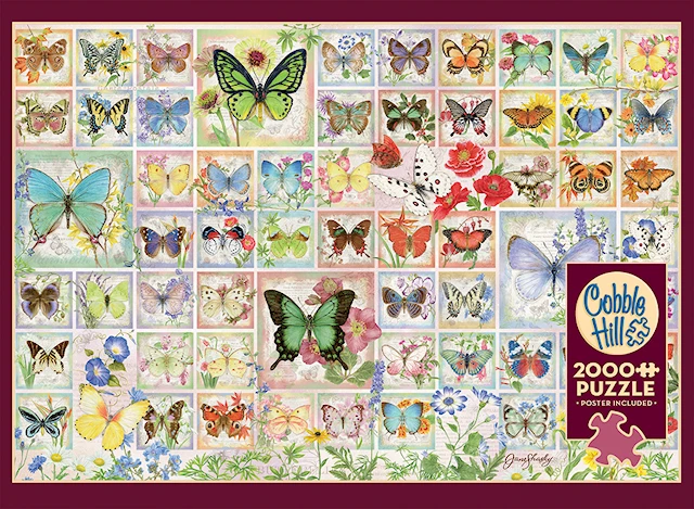 Palapelit Butterflies and Blossoms 2000 palaa, Cobble Hill