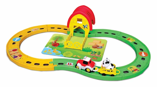 Bb Junior Farm Tractor Shake-It Runner Infinity Track Bburago