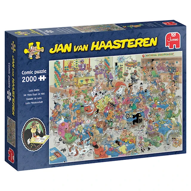 Jan Van Haasteren Puzzle Championship Ludo Battle Pussel 2000 bitar