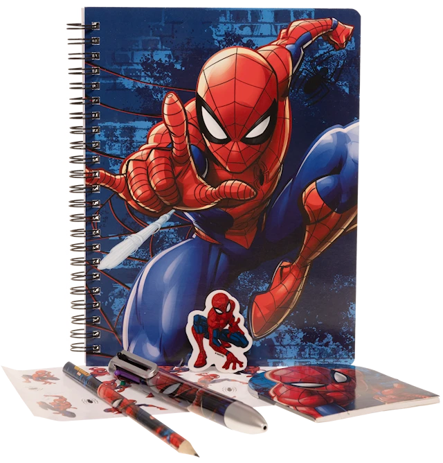 Spiderman Kirjoitussetti monivärinen kynä