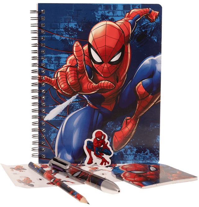 Tuotekuva 1 - Spiderman Kirjoitussetti monivärinen kynä