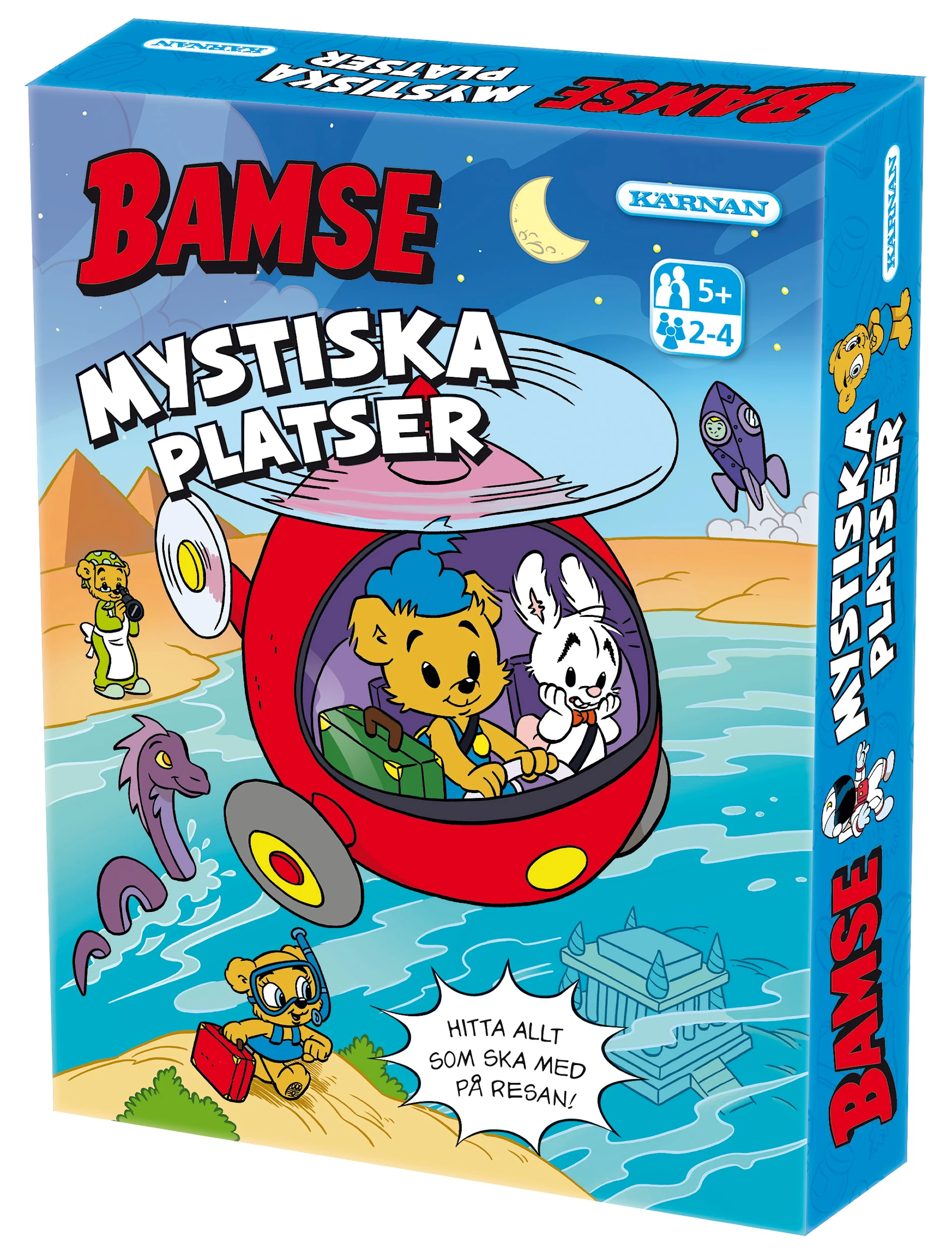 Produktbild för Bamse´s Mystiska platser, Kärnan (SE)