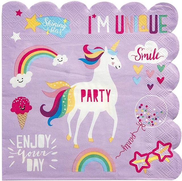 Servetter Unicorn 16-p