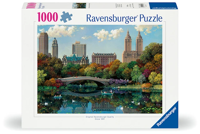 NY Central Park Bow Bridge Pussel 1000 bitar, Ravensburger