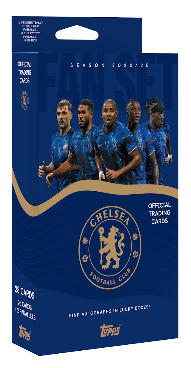 Chelsea Fan Set 24/25 Fotbollskort Topps Match Attax