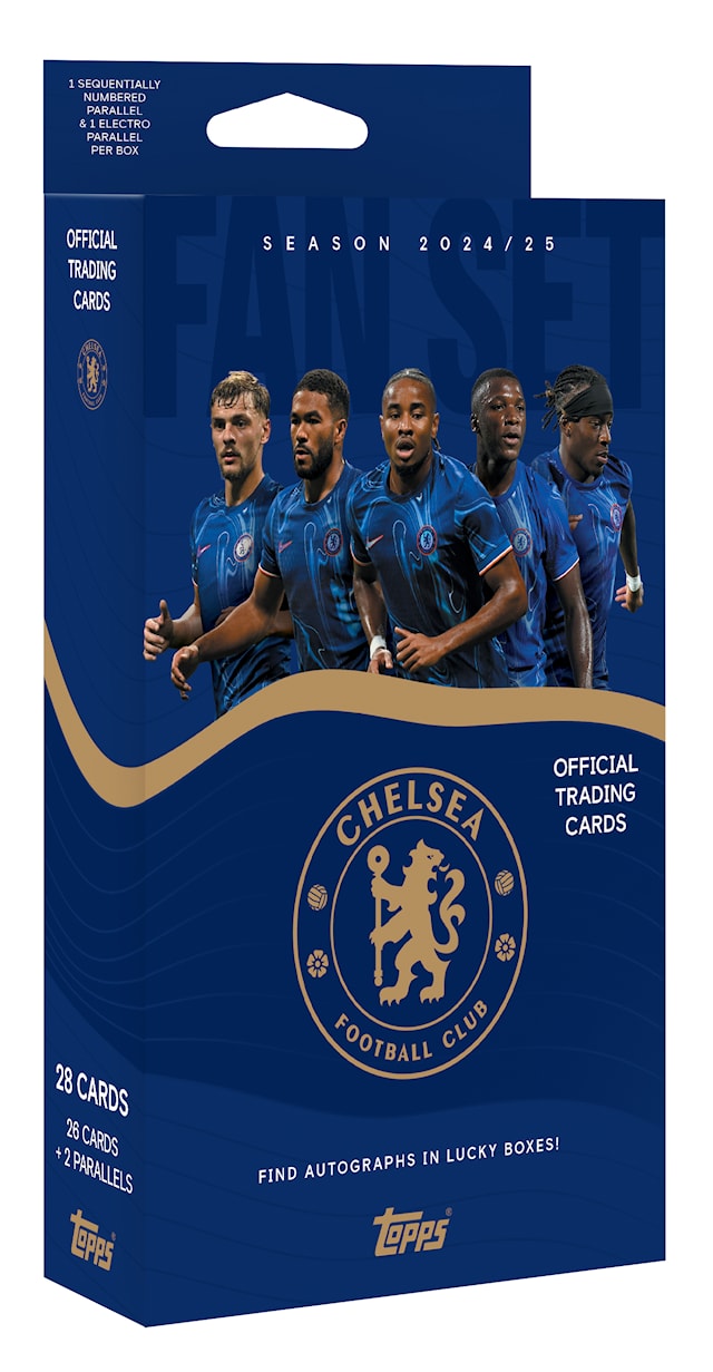 Produktbild 1 för Chelsea Fan Set 24/25 Fotbollskort Topps Match Attax