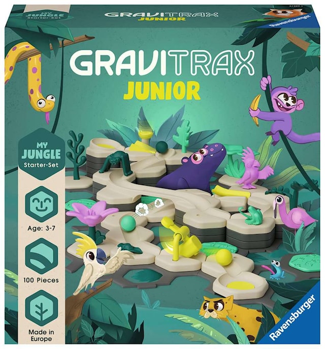 Produktbild 1 för GraviTrax Kulbana Junior Startset Jungle