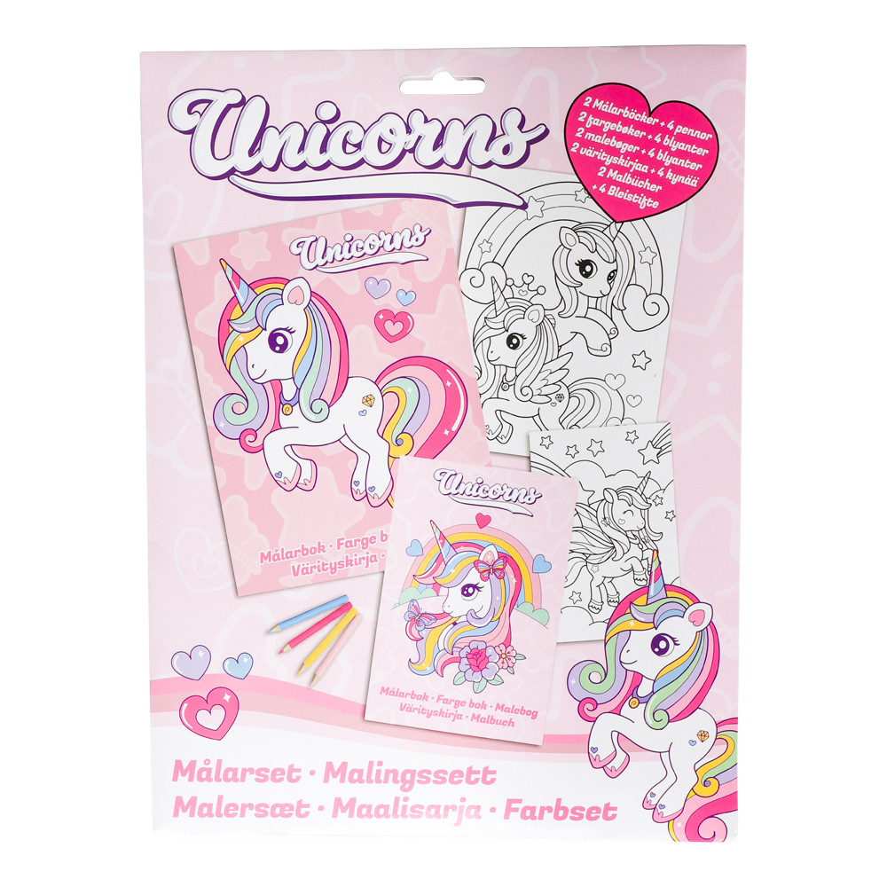 Unicorns M&aring;larset