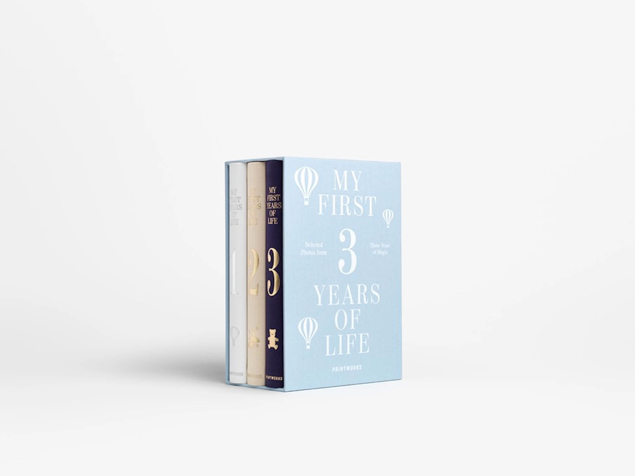 Produktbild för Photo Book Baby 3-pack My First 3 Years Printworks