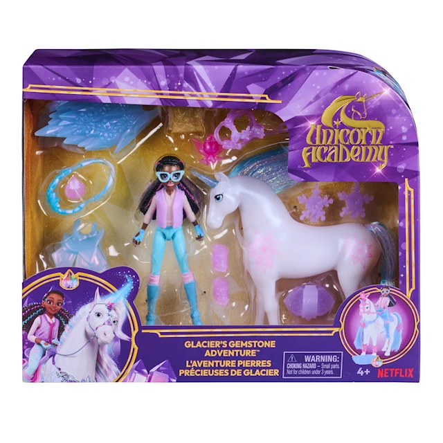 Glacier's Gemstone Adventure Unicorn Academy