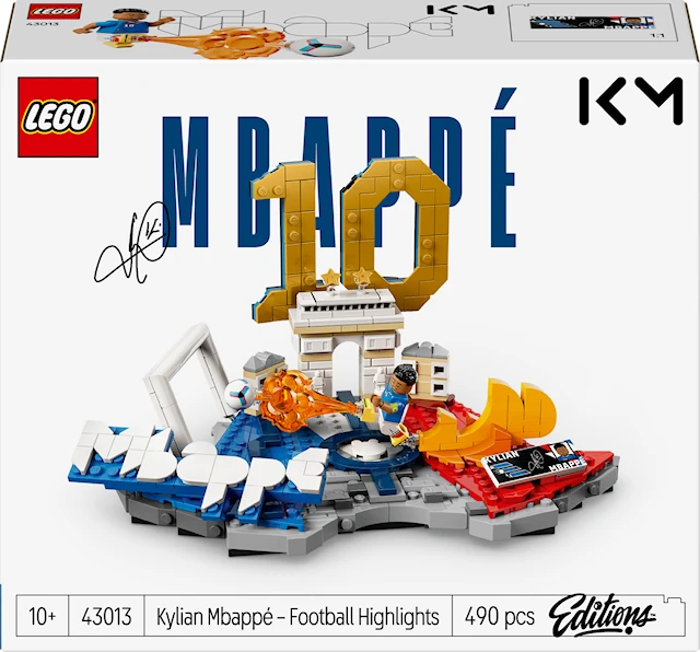 LEGO® Editions Kylian Mbappé – Soccer Highlights (43013)