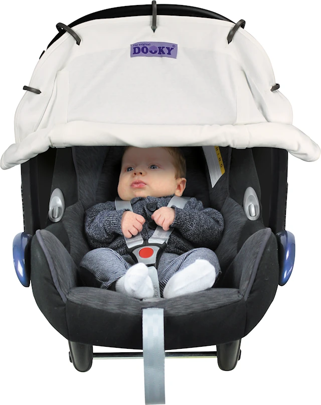 Dooky Universal Cover Barnvagnsskydd, Creme