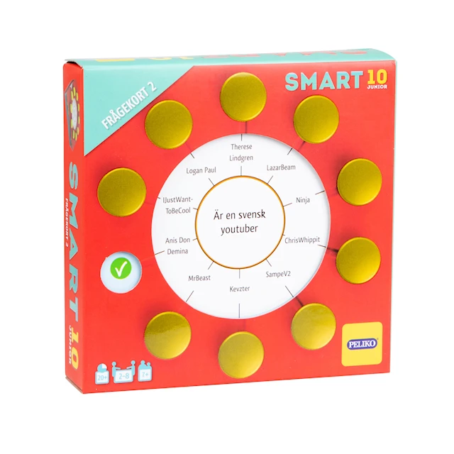 Smart10 Jr Frågekort 2 Mindtwister (SE)