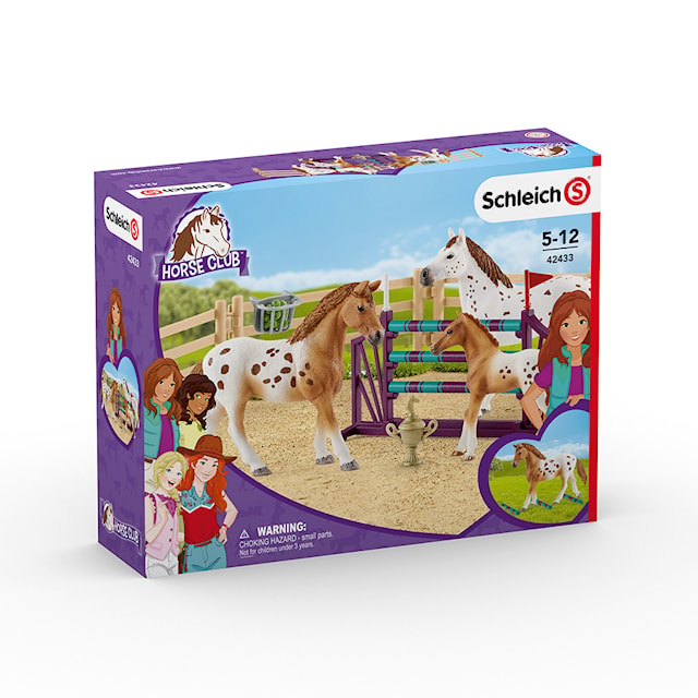 Produktbild 5 för Schleich Horse Club Appaloosa och Tävlingsset