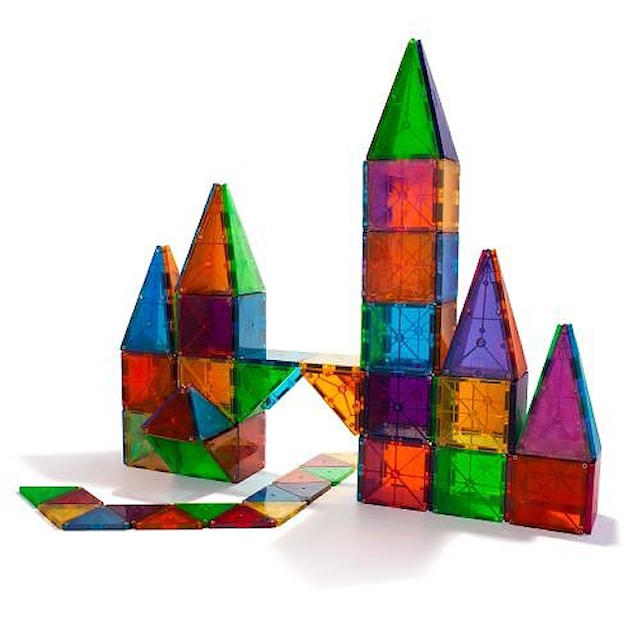 Produktbilde 2 for Magna-Tiles Clear Colours 100 deler