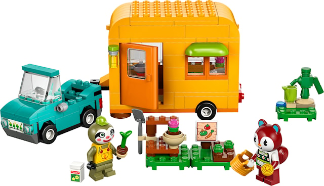 Produktbild 2 för Leif med husvagn och trädgårdsbutik LEGO® Animal Crossing (77054)