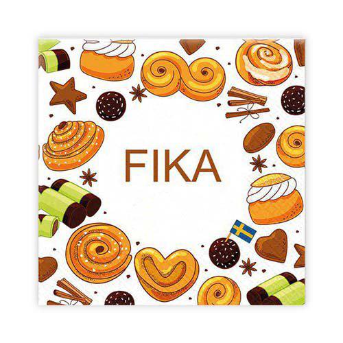 Kahvilaput FIKA 20-pack Gullers