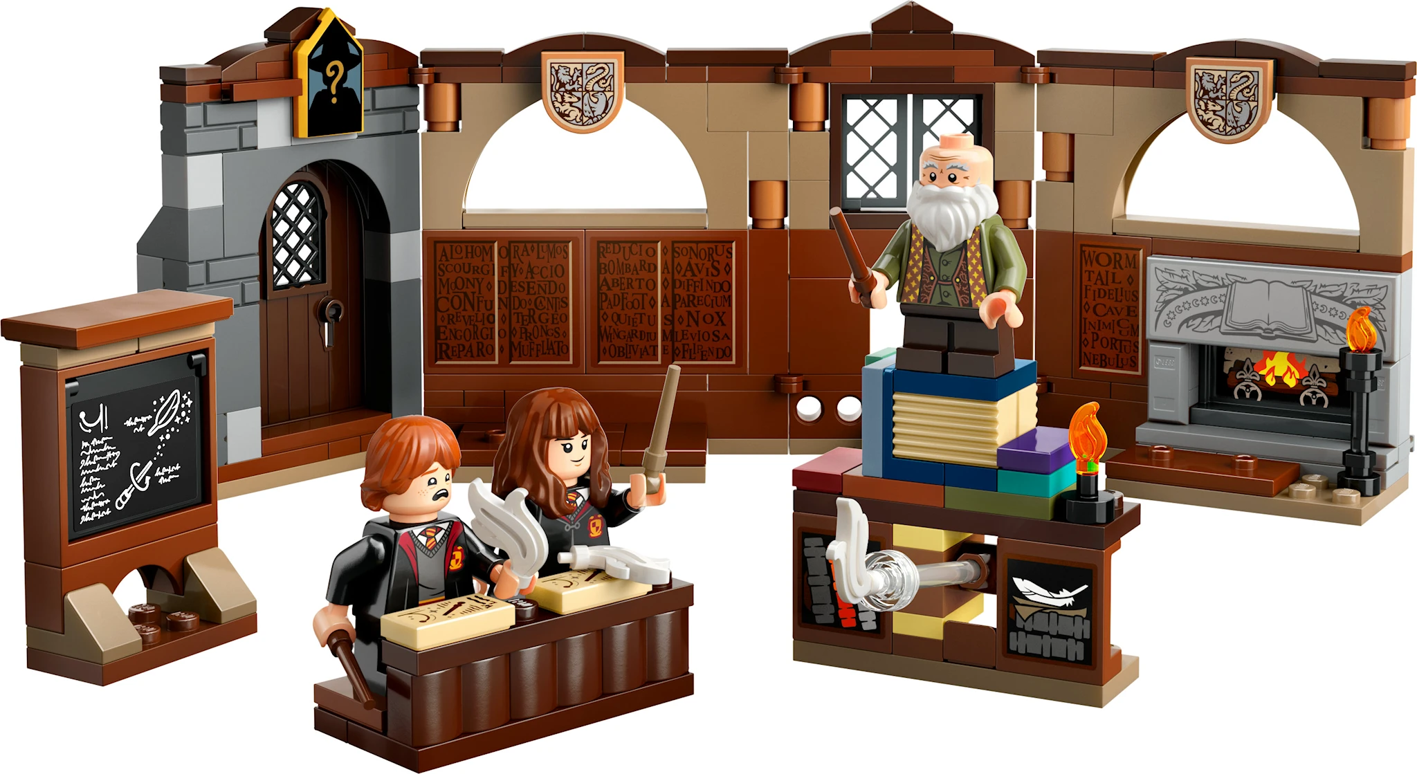 Produktbild för Hogwarts™ slott: lektion i trollformellära LEGO® Harry Potter™ (76442)