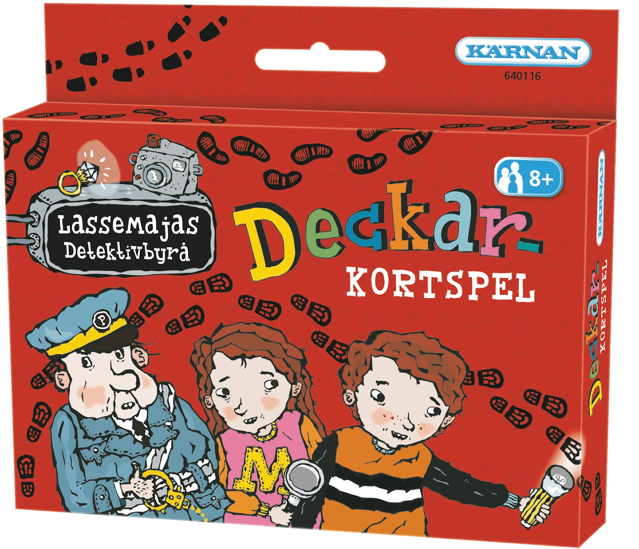 Produktbild för Lasse-Majas Detektivbyrå Deckarkortspel (SE)