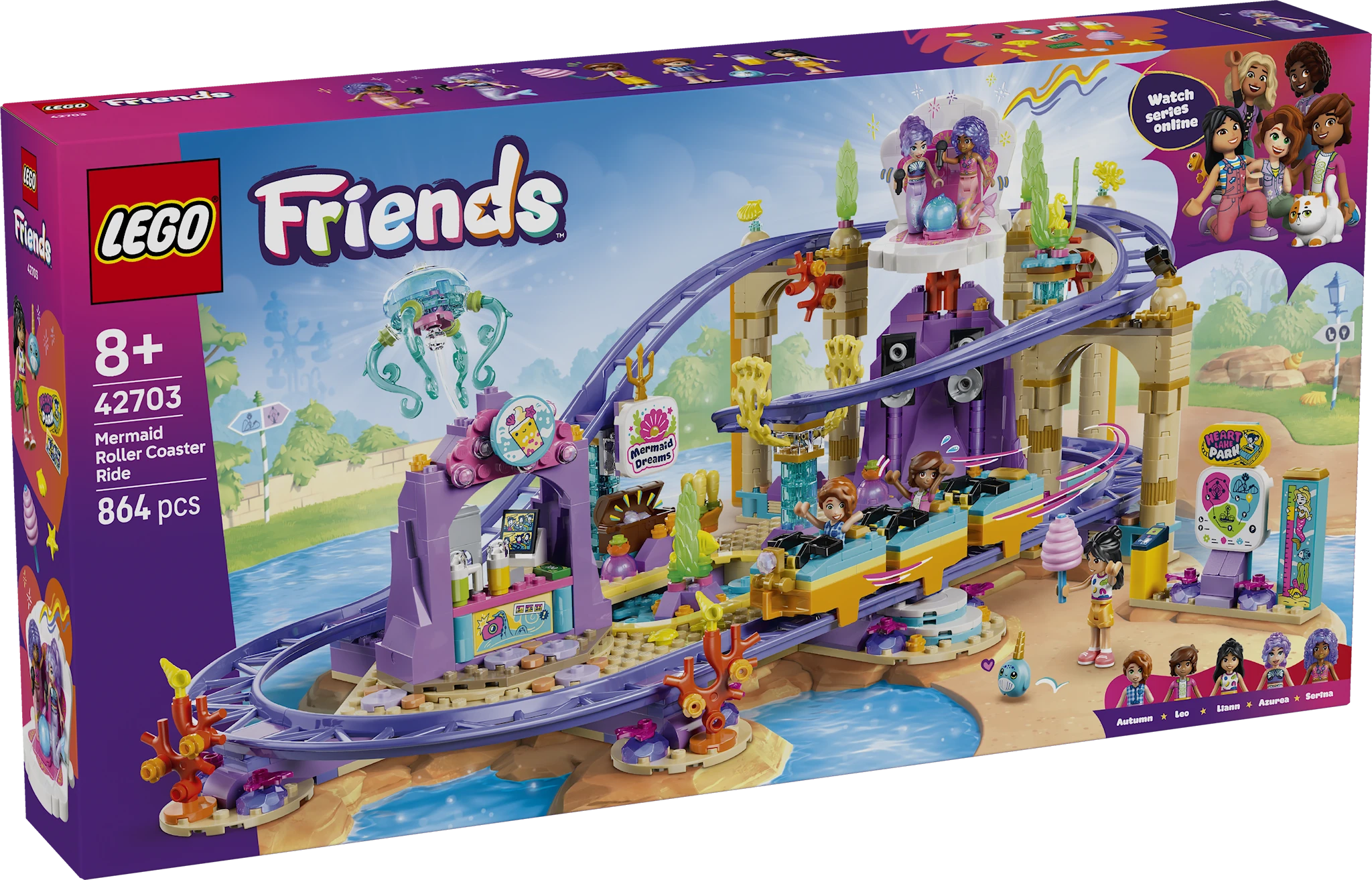 Tuotekuva ille Merenneitoaiheinen vuoristorata LEGO® Friends (42703)