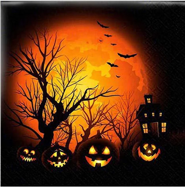 Ruokalaput Halloween 20-pack Gullers