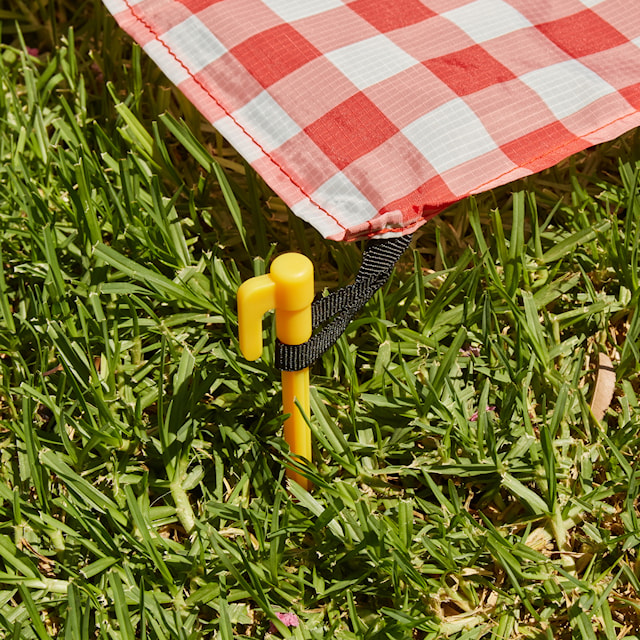 Produktbild 4 för Picknickfilt Gingham 200x140 cm, Kikkerland