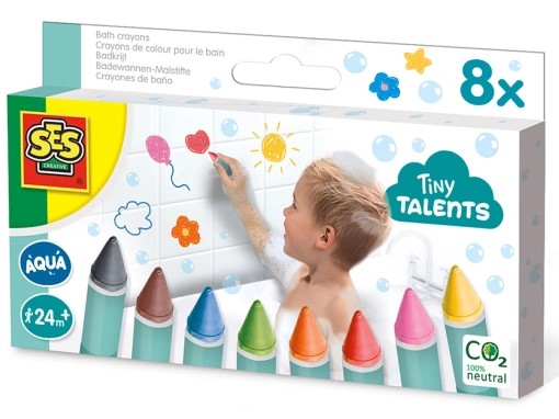 Badkritor 8-pack från 2 år SES Creative