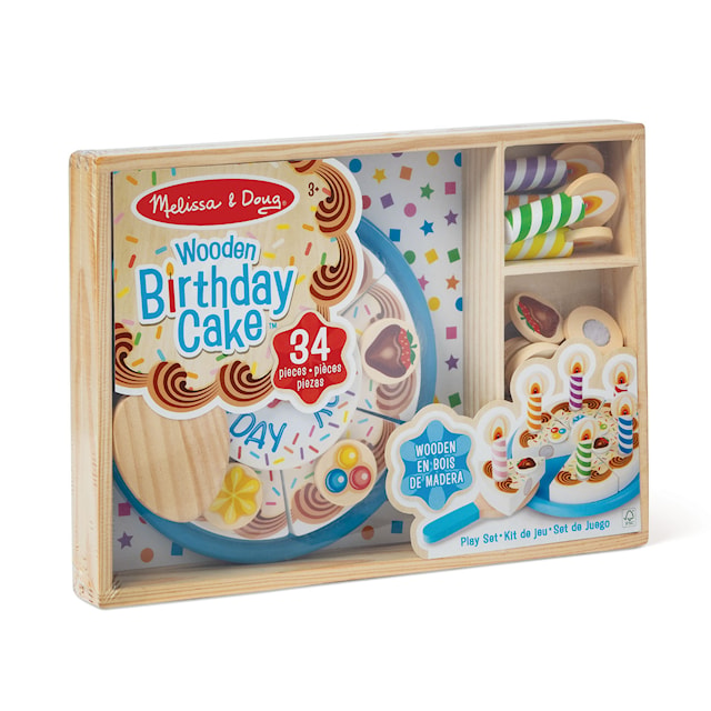 Tuotekuva 2 - Puinen syntymäpäiväkakku Melissa & Doug