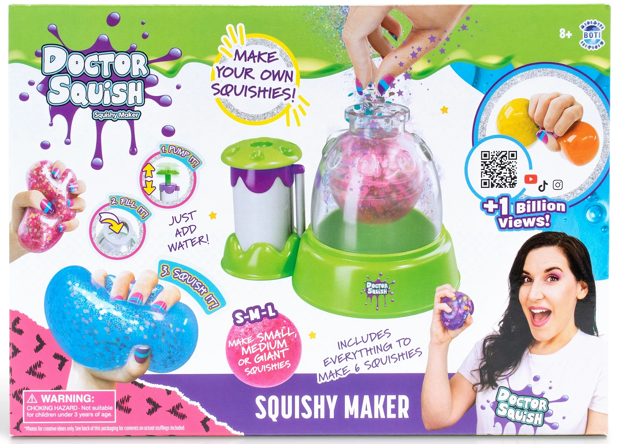 Tuotekuva ille Doctor Squish Maker Station -askartelusetti