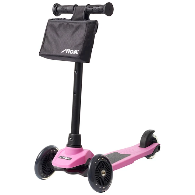 Mini Kick Supreme+, Sparkcykel, Rosa, Stiga