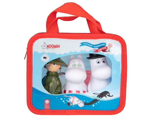 Badlek 3 Figurer Mumin